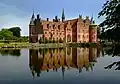 Château d'Egeskov (XVIe siècle) au Danemark.