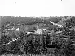 Église de Cornusson en 1906.