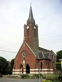 L'église Saint-Nicolas.