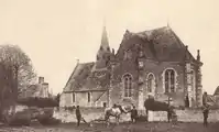 L'église en 1900.