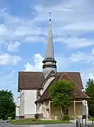 L'église de Barberey.