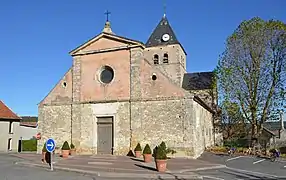 L'église de Fleury-la-Rivière,