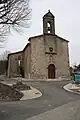 Façade de l'église.