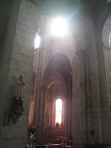 Intérieur de l'église.