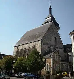 L'église Saint-Martin de Luché.