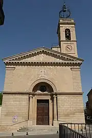 L'église Notre-Dame-et-Saint-Martin de Remoulins.