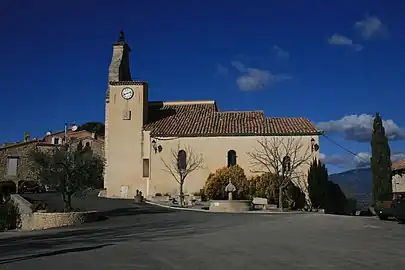 Église Saint-Sébastien de Blauvac.