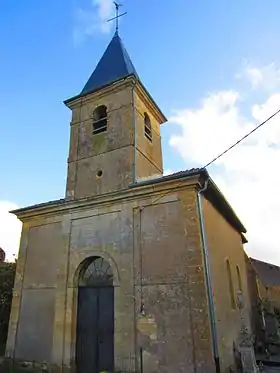 Église Saint-Léger à Hadonville-lès-Lachaussée.