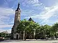 L'église Jeanne d'Arc est au cœur du quartier