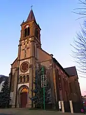 Église Saint-Jules à Gouraincourt.