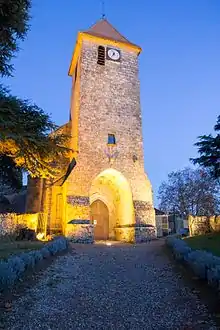 Eglise SAint Martin du village du Mas d'Auvignon