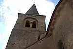 Le clocher de l'église Notre-Dame.