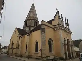 Église Saint-Baudèle de Plombières-lès-Dijon (Côte-d'Or).