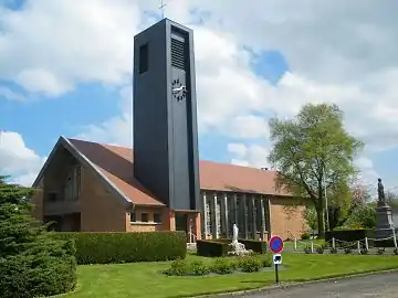 L'église.