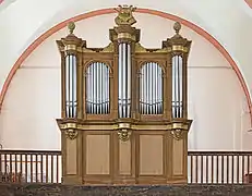 Saint-Caprais : l'orgue