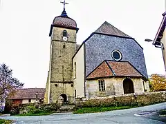 L'église de Dambelin.