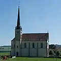 L'église de Bottens.