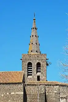 Le clocher vu du sud.