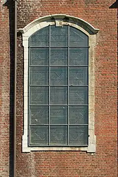 Fenêtre de la façade sud.