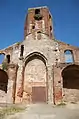 Les ruines de l'église en 2008