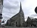 L'église Saint-Jean-Baptiste.