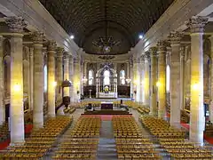 Église Saint-Louis de La Roche-sur-Yon depuis l’orgue.