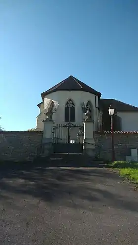 L'église Saint-Maurice vue de l'est