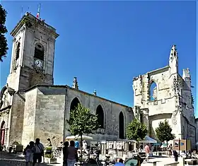 L'église Saint-Martin de Saint-Martin-de-Ré.