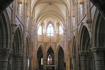 Nef de l'église Notre-Dame.