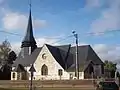 L'église Saint-Sauveur.