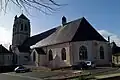 Eglise Saint Hilaire de Mer vue extérieure arrière