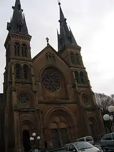 L'église Saint-Rémi de Charleville-Mézières.