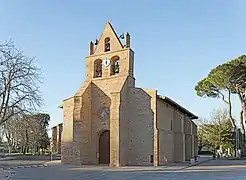 L'église Sainte-Quitterie.