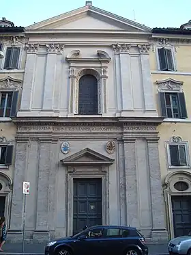 Façade de l'église en 2010.