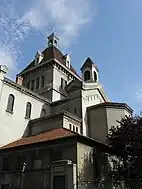 Chevet de l'église, avant la rénovation