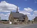 Église vue depuis le bourg