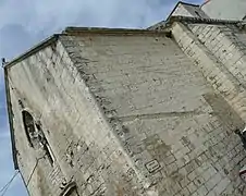 Église Saint-Blaise, détail fenêtre à meneau ouest