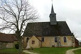 Façade nord de l'église Saint-Pierre.