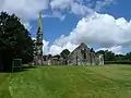 Vieux bourg de Quimerch : ruines de l'église Saint-Pierre