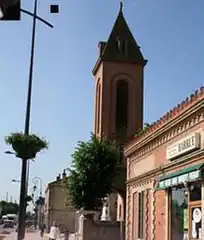 L'église Notre-Dame-du-Rosaire.