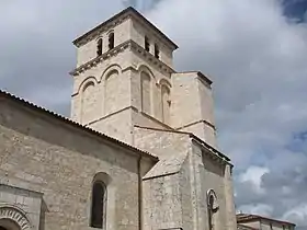 Clocher de l'église Saint-Martin.