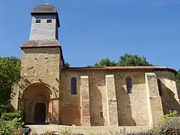 Église Saint-Jean-Baptiste de Diussesol du cimetière, église