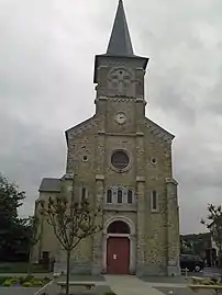 L'église Saint-Jean-Baptiste.