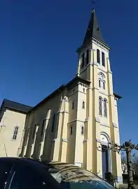 L'église de la Décollation-de-Saint-Jean-Baptiste.