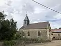 Vue de l'église de Lafolie