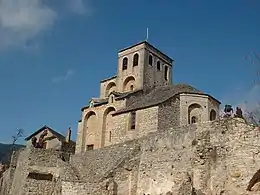 L'église Saint-Sauveur de Liaucous.