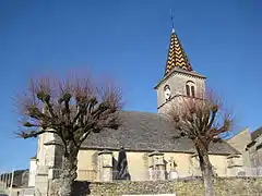 Église Saint-Germain-d'Auxerre de Monthelie (Côte-d'Or).