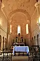 Chœur et abside romans de la collégiale de Pimbo