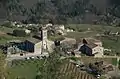 L'église vue du Puech.