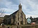 Église de Saint-Servais : façade nord.